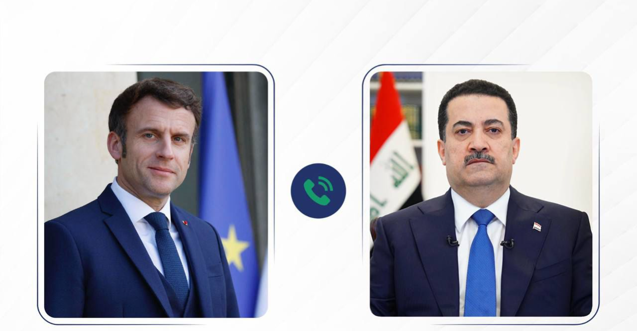 السوداني يرتقب زيارة ماكرون الى العراق ويحذر من حرب جديدة في المنطقة