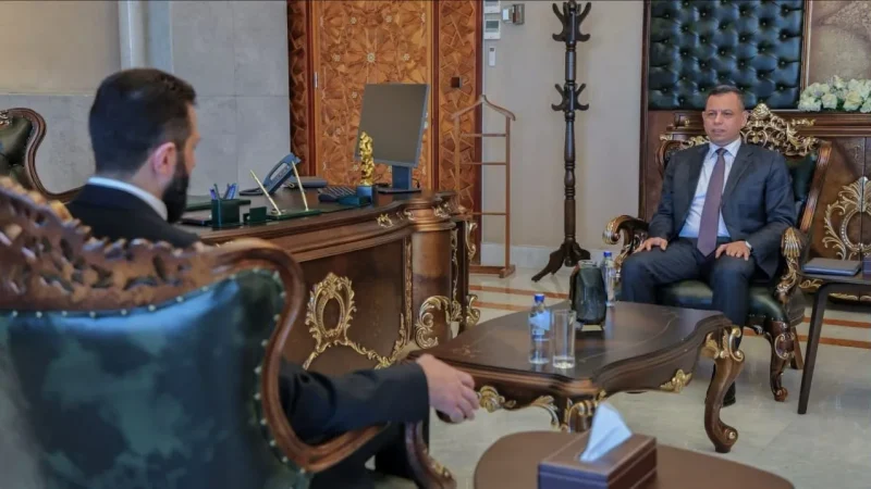 سانا السورية تكشف تفاصيل لقاء الشطري والجولاني: تفعيل التبادل التجاري وفتح المنافذ بين العراق وسوريا