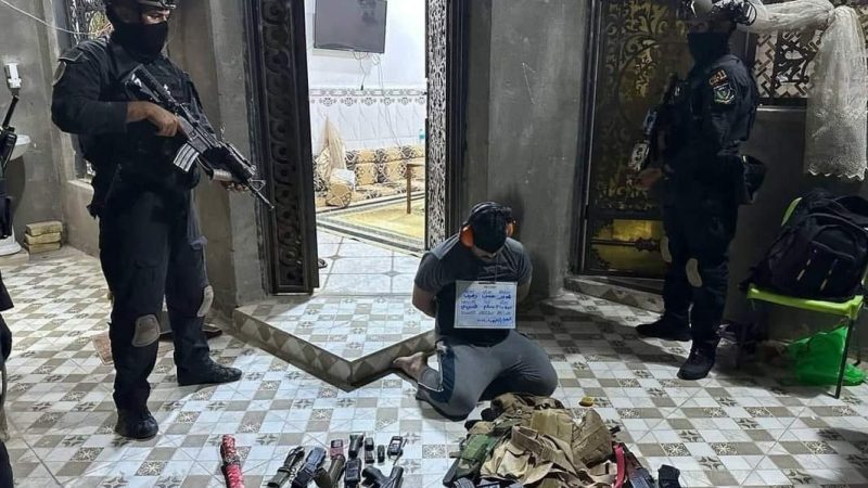 أسايش السليمانية: اعتقال إرهابيين كانا يخططان لتفجير مركز للدفاع المدني