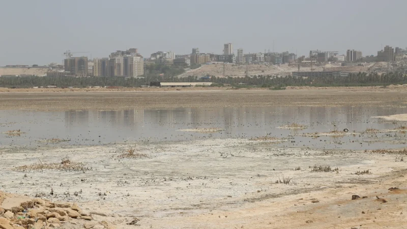 الجفاف يضرب بحر النجف الأشرف
