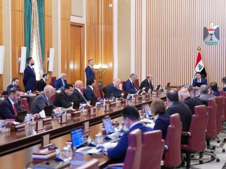 مجلس الوزراء يصدر جملة قرارات بينها صرف رواتب الاقليم وتوصيات بشأن الحوادث المرورية