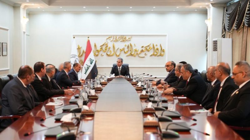 رئيس القضاء الاعلى يستقبل نقيب الصحفيين ويؤكد احترام ودعم حرية الرأي والتعبير