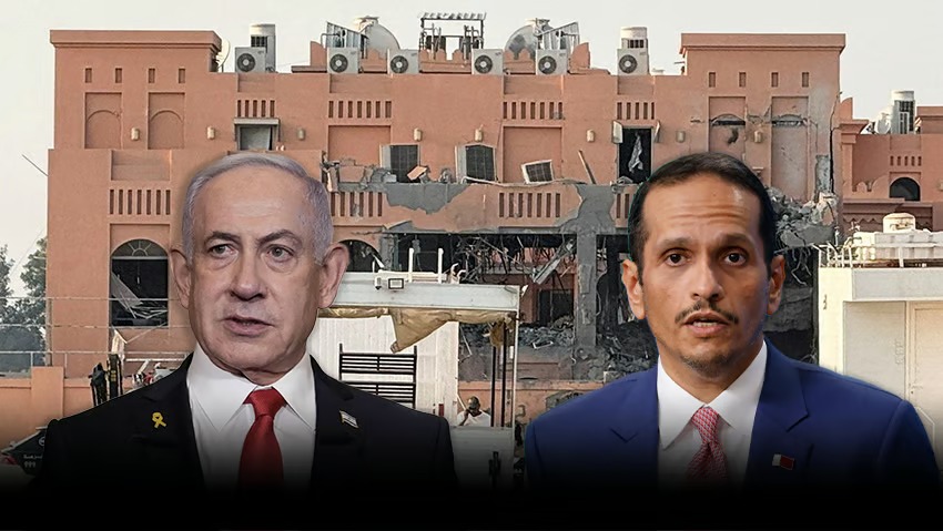 بحضور ترامب .. نتنياهو يعتذر لأمير قطر عن هجوم الدوحة