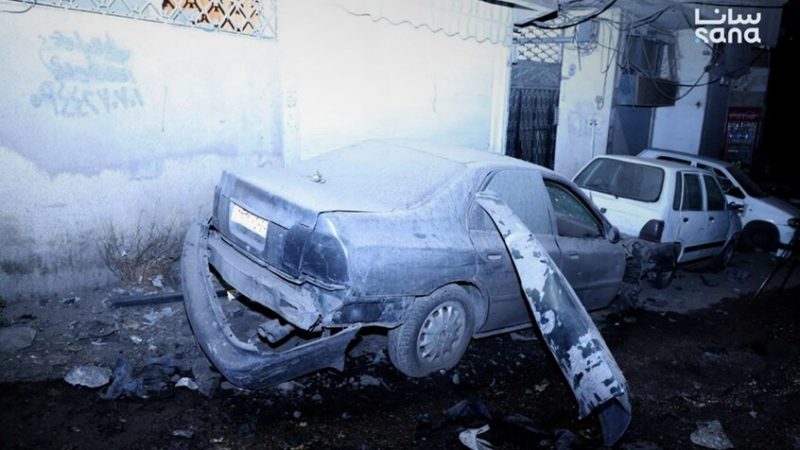 انفجار سيارة في حي المزة 86 بالعاصمة دمشق و”داعش” يتبنى العملية
