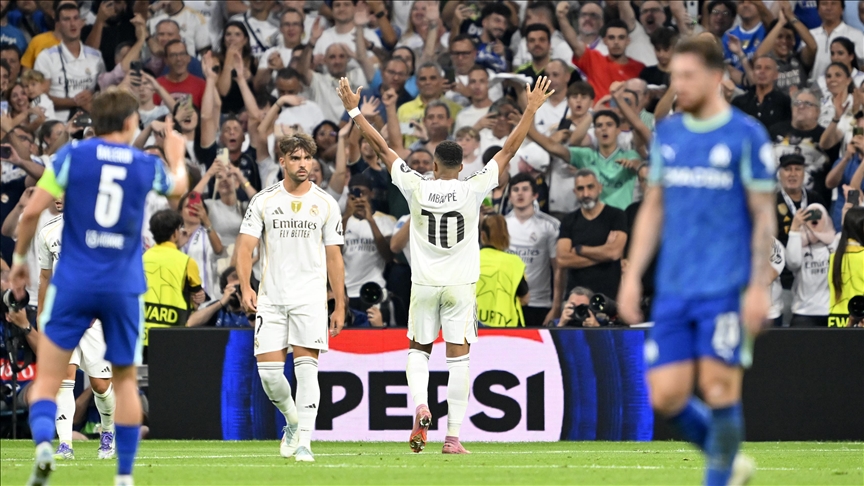 ريال مدريد يتحدى النقص العددي ويفوز على مارسيليا بدوري الابطال