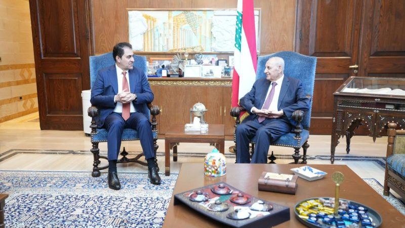 المندلاوي يؤكد لبري اهمية التكتلات البرلمانية الدولية في مواجهة التحديات