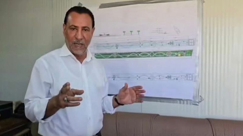 الزاملي يعلن تحويل اراضي مهددة بالاستيلاء الى اكبر متنزه وغابة في منطقة الشعب