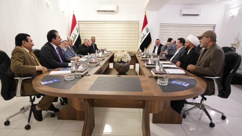 الإطار التنسيقي يعقد اجتماعا بمكتب المندلاوي ويؤكد حرص العراق بإقامة علاقات تكافئة مع التحالف الدولي