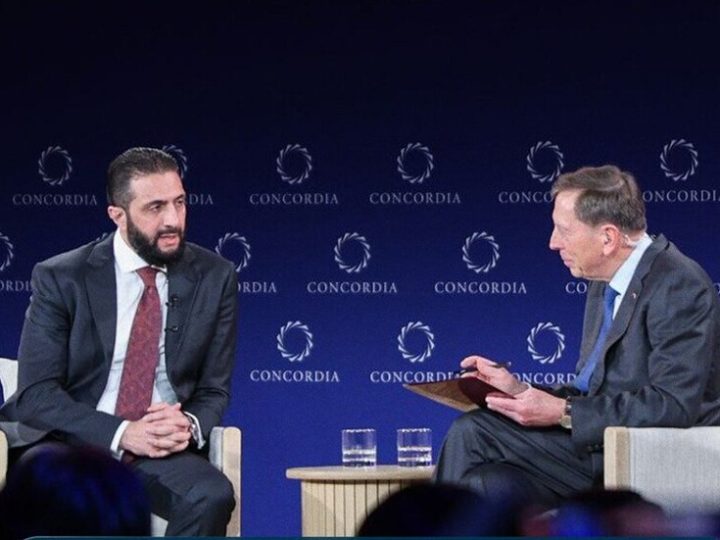 الشرع: لا نريد الدخول بمعركة مع تل أبيب ويجب البحث عن وسائل للعيش المشترك بين السوريين والإسرائيليين