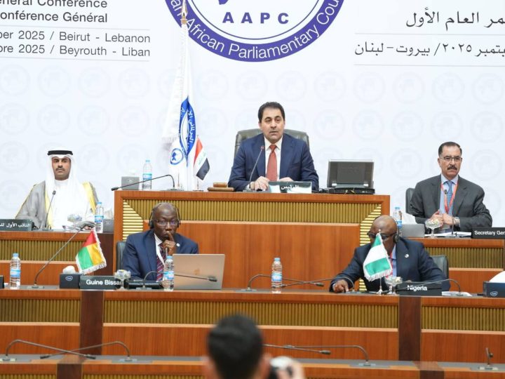 المندلاوي يناقش مع رؤساء واعضاء الوفود البرلمانية فكرة تأسيس المجلس البرلماني الاسيوي الافريقي