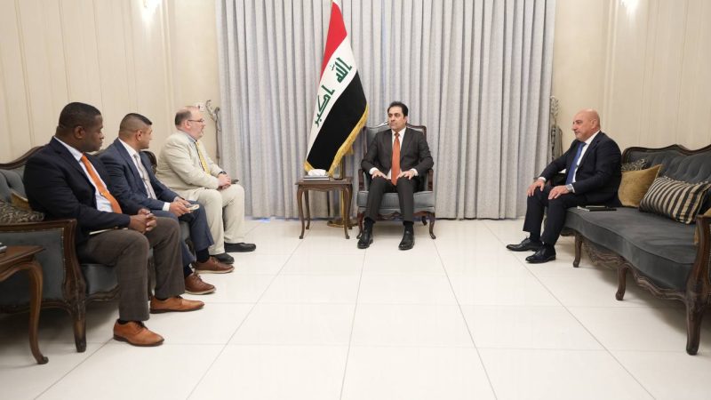 المندلاوي يستقبل القائم بالأعمال الأميركي ويبلغ واشنطن بأهمية ترسيخ العلاقات على أساس الاحترام