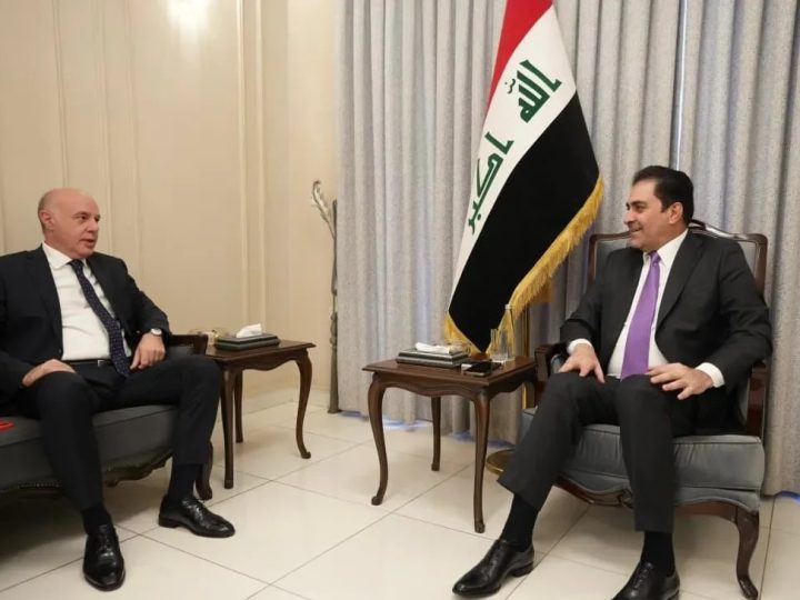 المندلاوي لمسؤول تركي : ضرورة وضع معالجات حقيقية وعاجلة لملف المياه
