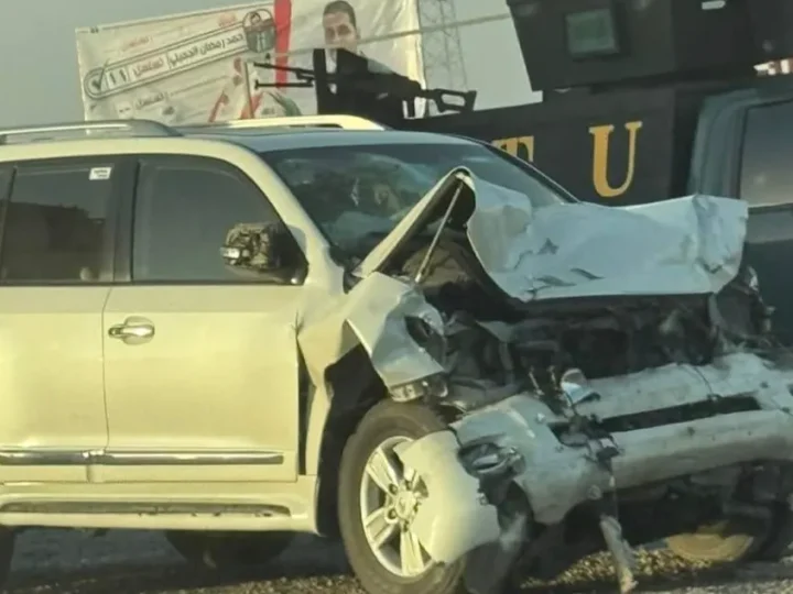 4 مصابين في حادث تصادم شمالي صلاح الدين