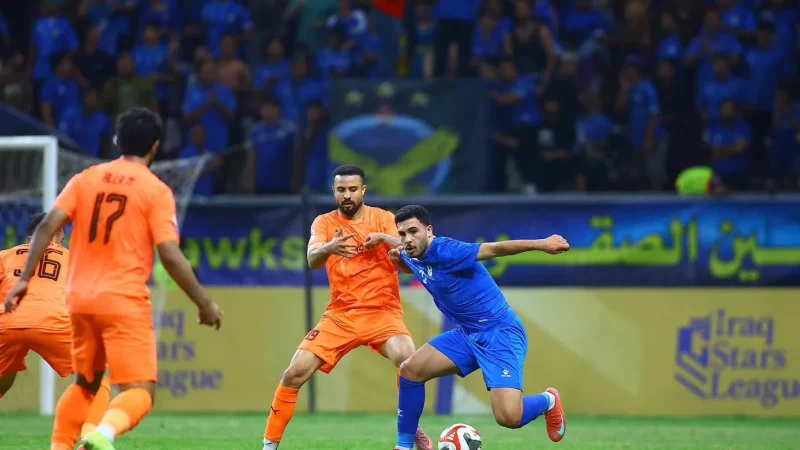 القوة الجوية يتغلب على ديالى بثنائية ويزاحمه على وصافة دوري نجوم العراق