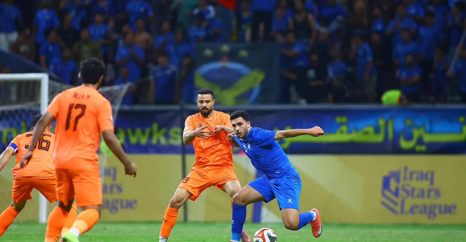 القوة الجوية يتغلب على ديالى بثنائية ويزاحمه على وصافة دوري نجوم العراق