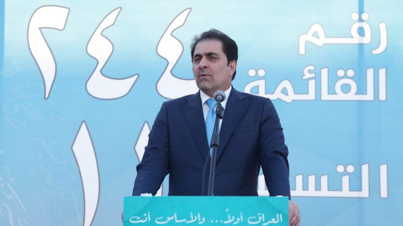 المندلاوي يدعو من النجف الى تطوير البنى التحتية للمحافظة وتحسين الخدمات