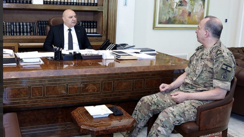 الرئيس اللبناني يطلب من الجيش التصدي لأي توغّل إسرائيلي