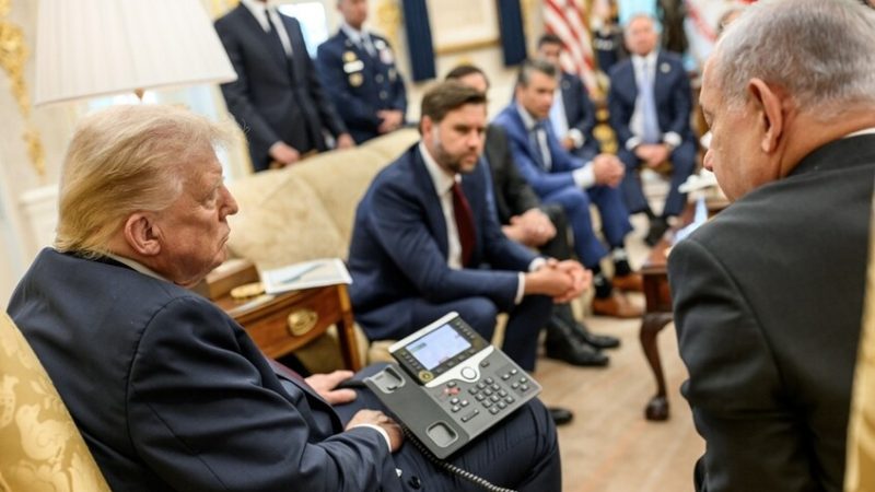 البيت الأبيض ينشر لقطات من اعتذار نتنياهو لقطر