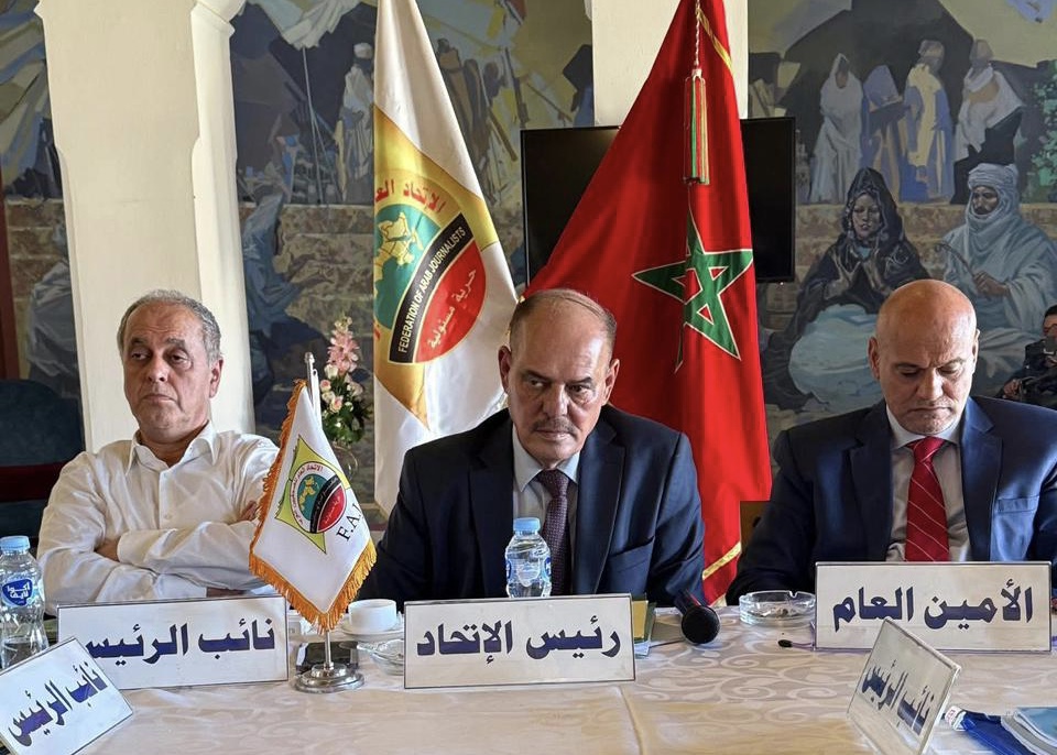 الاتحاد العام للصحفيين العرب يصدر “بيان العيون المغربية” ويدين جرائم إسرائيل