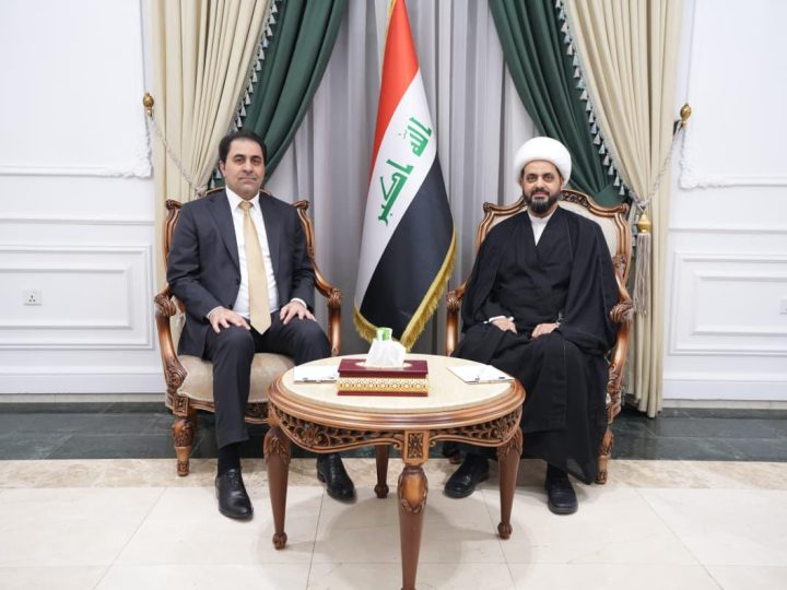 المندلاوي والخزعلي يشددان على ضرورة تنسيق الجهود لمعالجة التحديات الخدمية والمعيشية