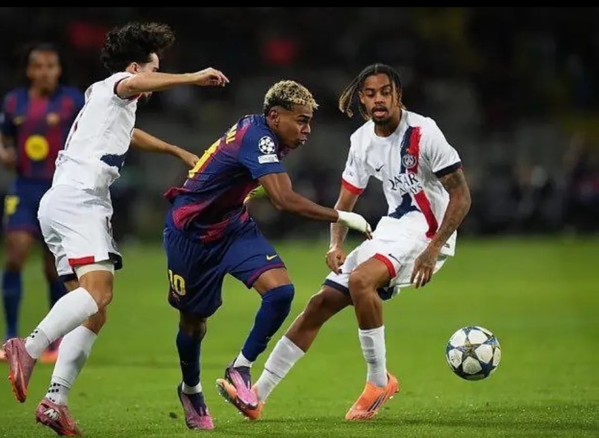 برشلونة يخسر أمام باريس سان جيرمان في دوري الأبطال