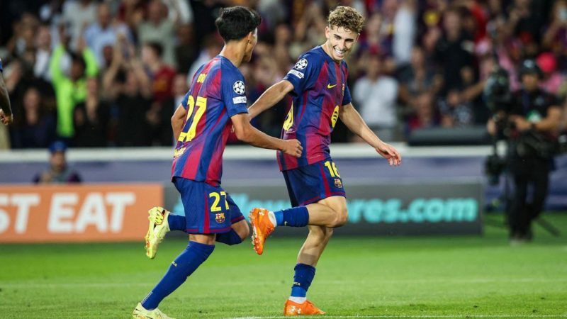 برشلونة يسحق أولمبياكوس بسداسية في الجولة الـ3 من دوري أبطال أوروبا