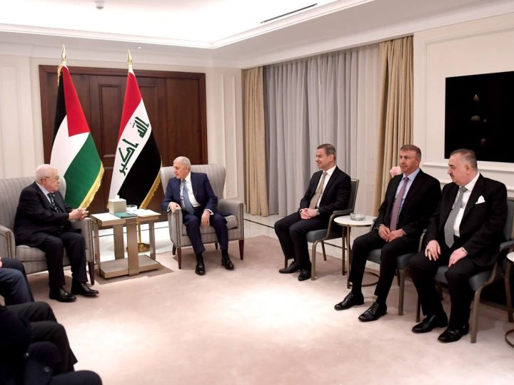 رئيس الجمهورية يؤكد لعباس دعم العراق الثابت لحقوق الشعب الفلسطيني وإقامة دولته المستقلة