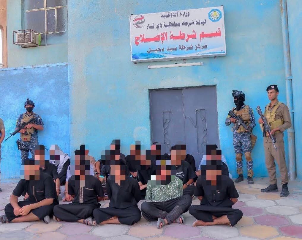 وزارة الداخلية: إصابة 6 مواطنين والقبض على 27 متهماً متورطاً بنزاع عشائري في ذي قار