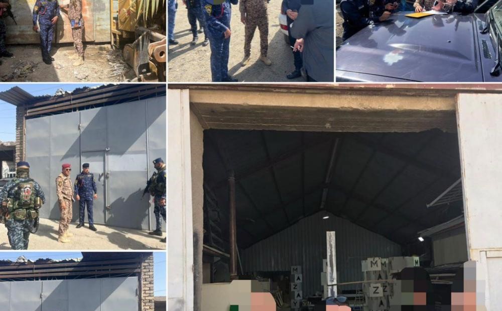 عمليات بغداد تغلق 8 معامل صهر معادن مخالفة لحماية البيئة