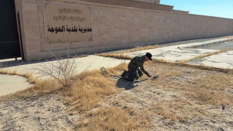 الحشد الشعبي يبدأ بتطهير العوجة استعداداً لعودة النازحين