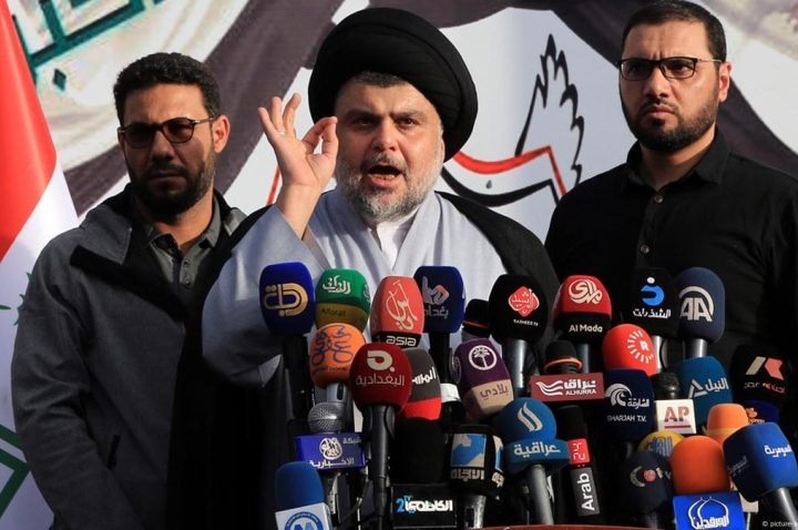 السيد الصدر يعلن البراءة من مرشحي التيار الوطني الشيعي: “ليسوا منا في شيء”