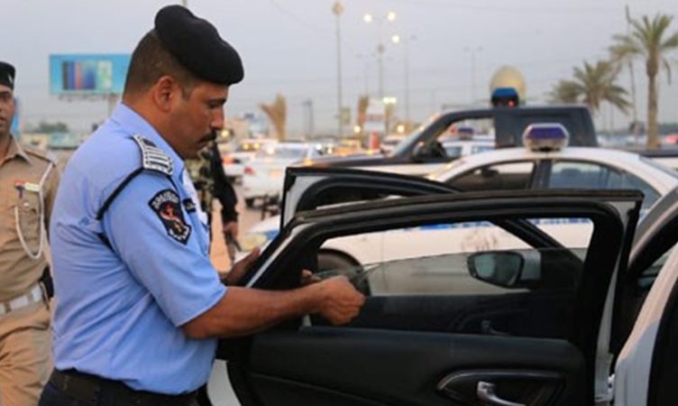 حملة أمنية في الكرخ لضبط العجلات المظللة وغير المسجلة