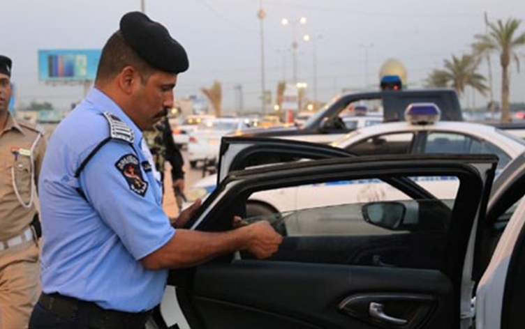 حملة أمنية في الكرخ لضبط العجلات المظللة وغير المسجلة