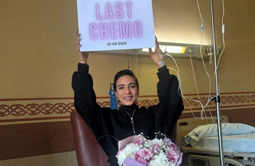 إعلامية لبنانية تعلن إصابتها بالسرطان خلال بث مباشر.. وتودع المشاهدين بطريقة مؤثرة