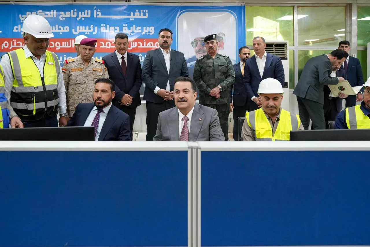إطلاق تشغيل خط كهرباء بقدرة 1000 ميغاواط بطول 52 كلم في ميسان