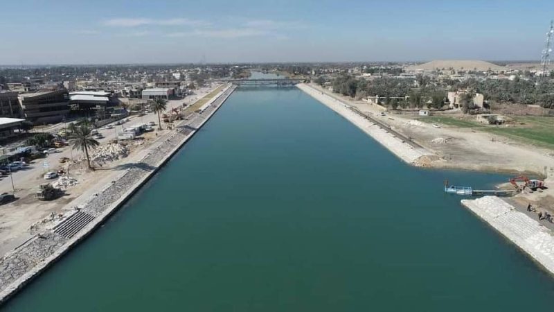 شرطة بابل تنقذ مواطناً سقط في شط الحلة