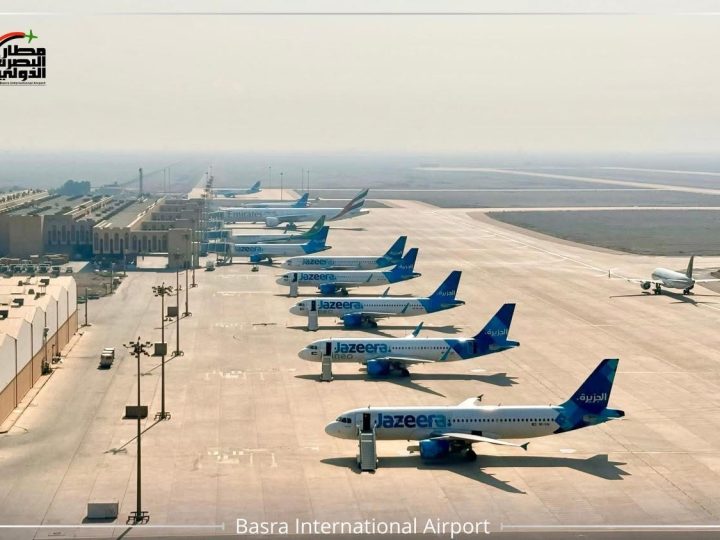 9 طائرات كويتية تهبط اضطرارياً في مطار البصرة