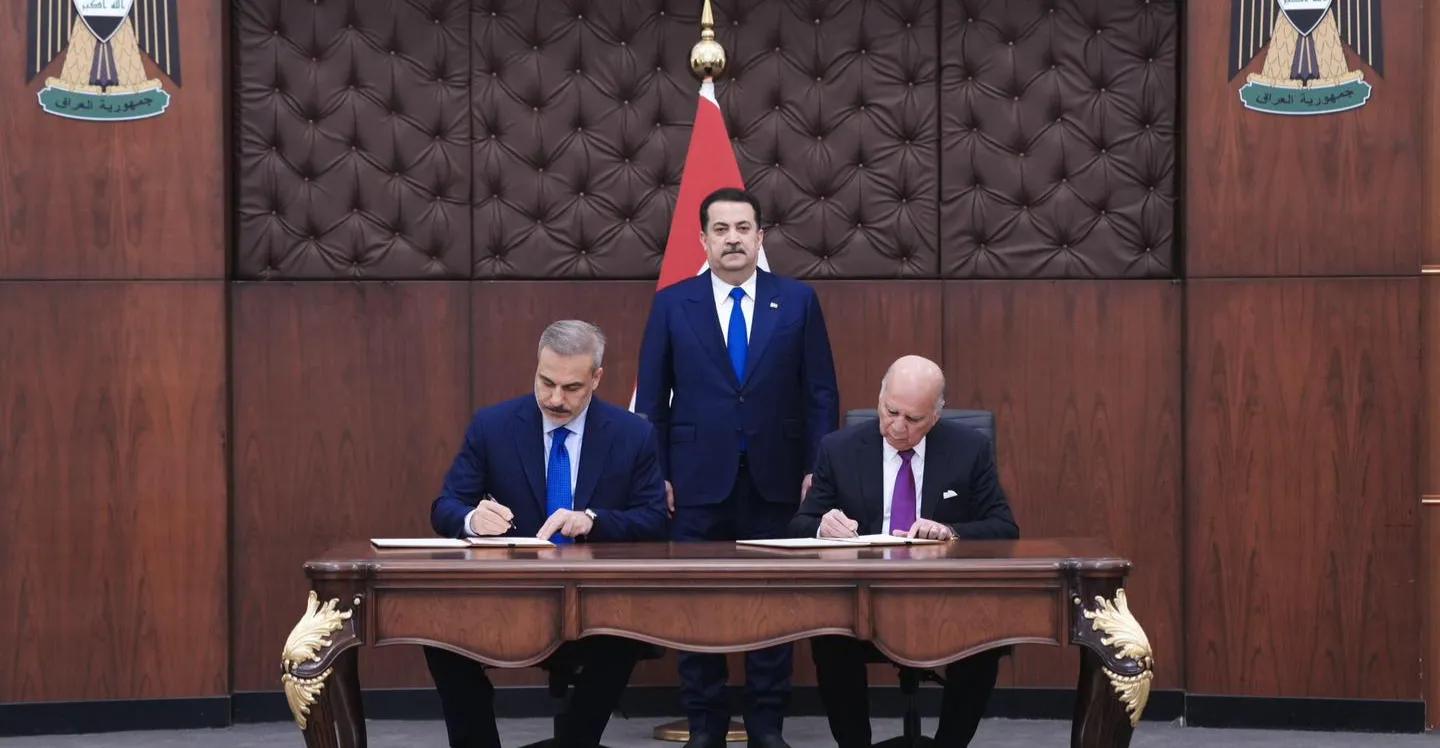 الإعلام التركي الرسمي يوضح تفاصيل “وثيقة الآلية” التي وقعت في بغداد بشأن المياه