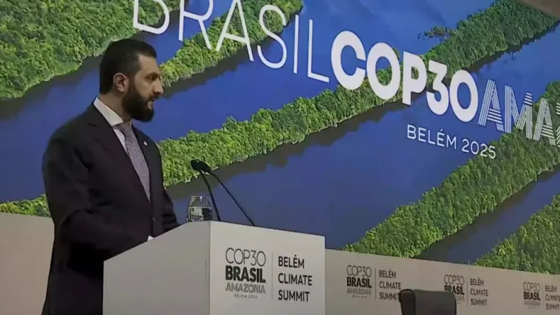 الرئيس السوري يدعو للاستثمار في الطاقة المتجددة والمدن الخضراء خلال قمة المناخ بالبرازيل