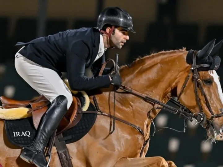 الدليمي يمثل العراق في نهائي قفز الحواجز بألعاب التضامن الإسلامي بالرياض