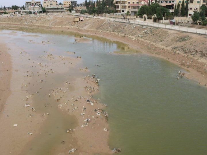 ” نهر العاصي ” يجف لأول مرة في تاريخ سوريا