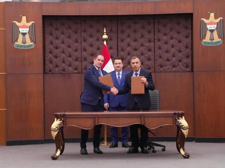 السوداني يوقع إحالة مشروع تطوير مطار بغداد الدولي إلى ائتلاف CAAP بقيادة كوربوراسيون أمريكا للمطارات