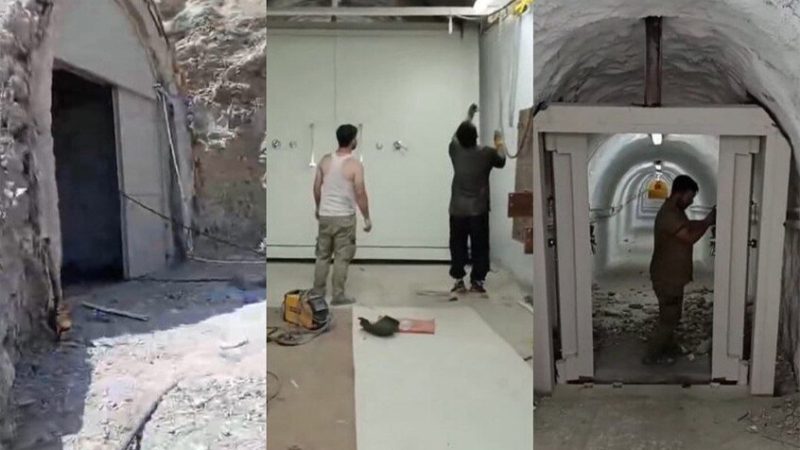 الحرس الثوري يصدر بيانا بشأن صورة متداولة حول أنفاق صاروخية للطائرات المسيّرة