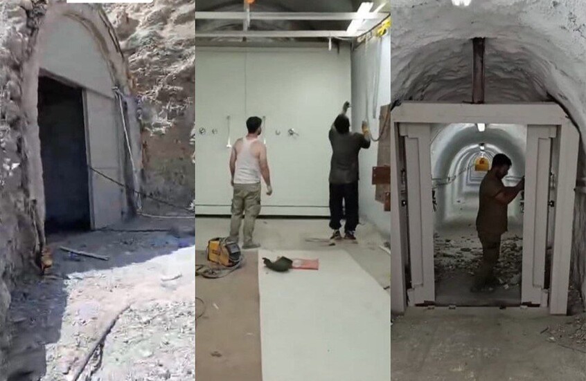 الحرس الثوري يصدر بيانا بشأن صورة متداولة حول أنفاق صاروخية للطائرات المسيّرة