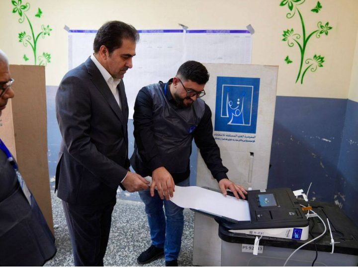 المندلاوي بعد الإدلاء بصوته: المشاركة الواسعة تصنع التغيير وتحمي مستقبل العراق