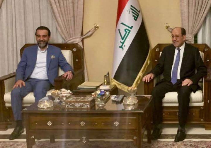 المالكي والحلبوسي يؤكدان على أهمية الإسراع في تشكيل الحكومة