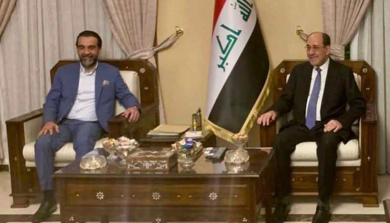 المالكي والحلبوسي يؤكدان أهمية الإسراع في تشكيل الحكومة