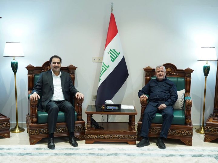 المندلاوي يبحث العامري آفاق المرحلة المقبلة و تعزيز العمل الوطني المشترك وسبل ترسيخ الاستقرار السياسي