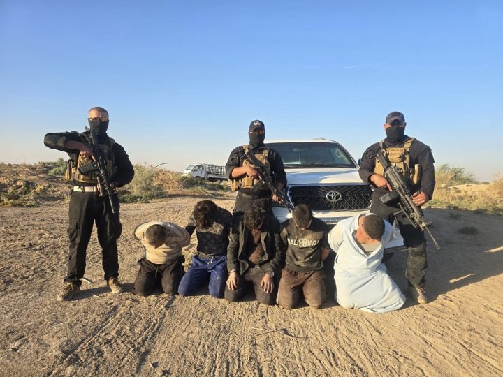 الداخلية: القبض على خمسة متهمين بقتل ثلاثة مواطنين في الديوانية