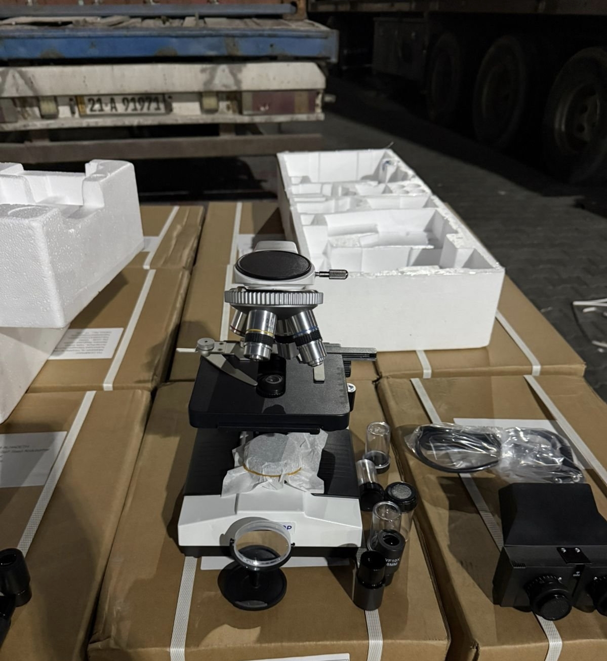 إحباط محاولة تهريب مستلزمات طبية في منفذ ميناء أم قصر الشمالي